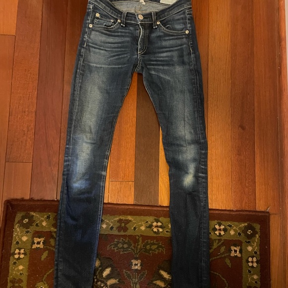GUC rag & bone skinny jeans size 25 - Picture 6 of 6